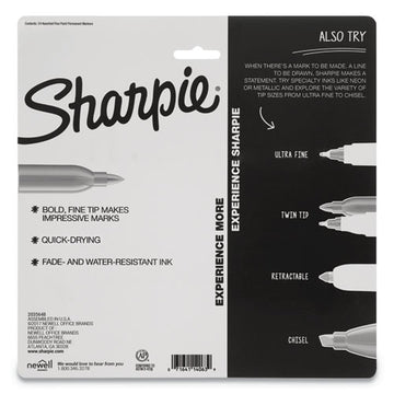 Sharpie® Cosmic Color Permanent Markers, Medium Bullet Tip, Assorted Cosmic Colors, 24-pack freeshipping - TVN Wholesale